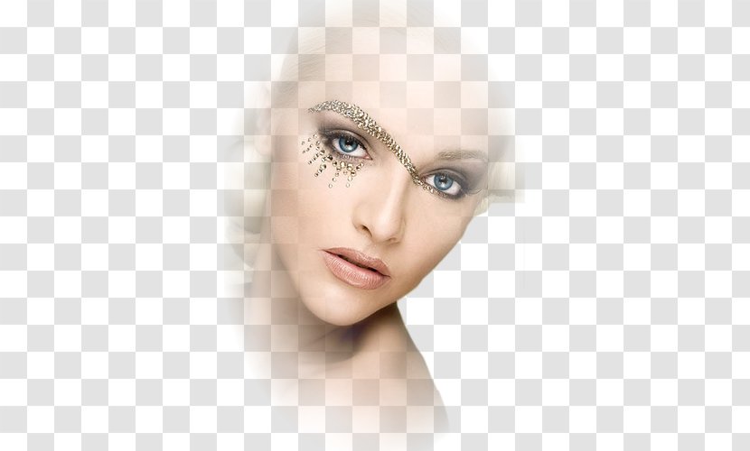Eyelash Extensions Glitter Eye Shadow Cosmetics Eyebrow - Face Transparent PNG