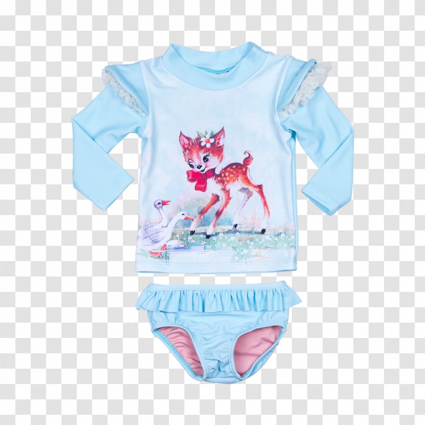 Baby & Toddler One-Pieces T-shirt Infant Clothing Bodysuit - Swimsuit - Deer Transparent PNG
