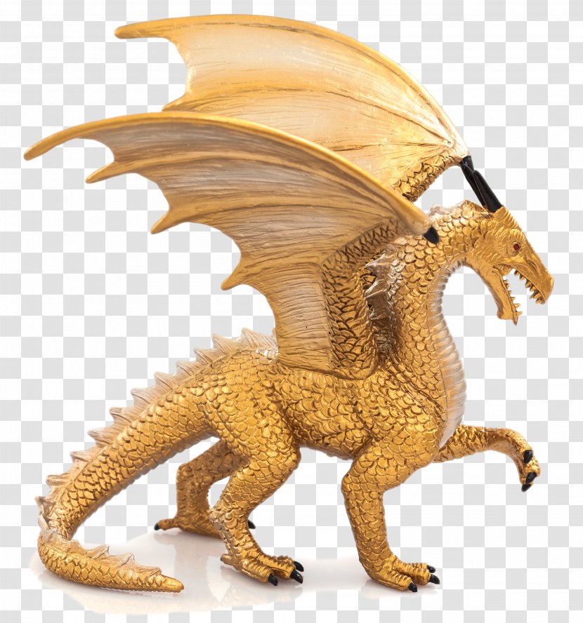 Action & Toy Figures Dragon Child Legendary Creature - Animal Figure - Golden Transparent PNG