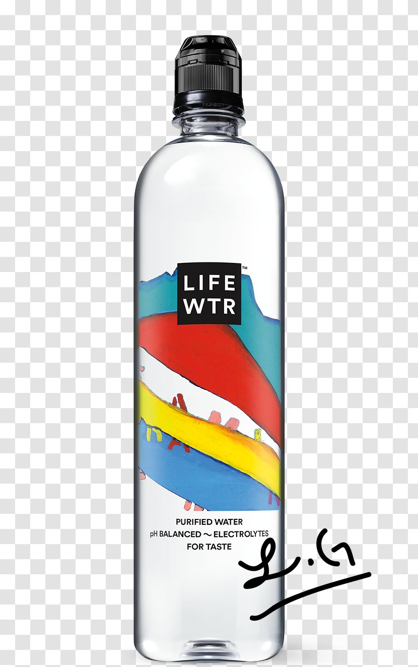 Bottled Water Enhanced Aquafina - Cylinder - Bottle Transparent PNG