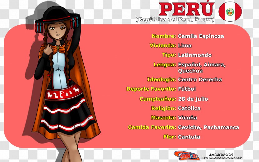 2018 World Cup Peru National Football Team Animondos Spanish Language - Paolo Guerrero - Mascota Rusia Transparent PNG