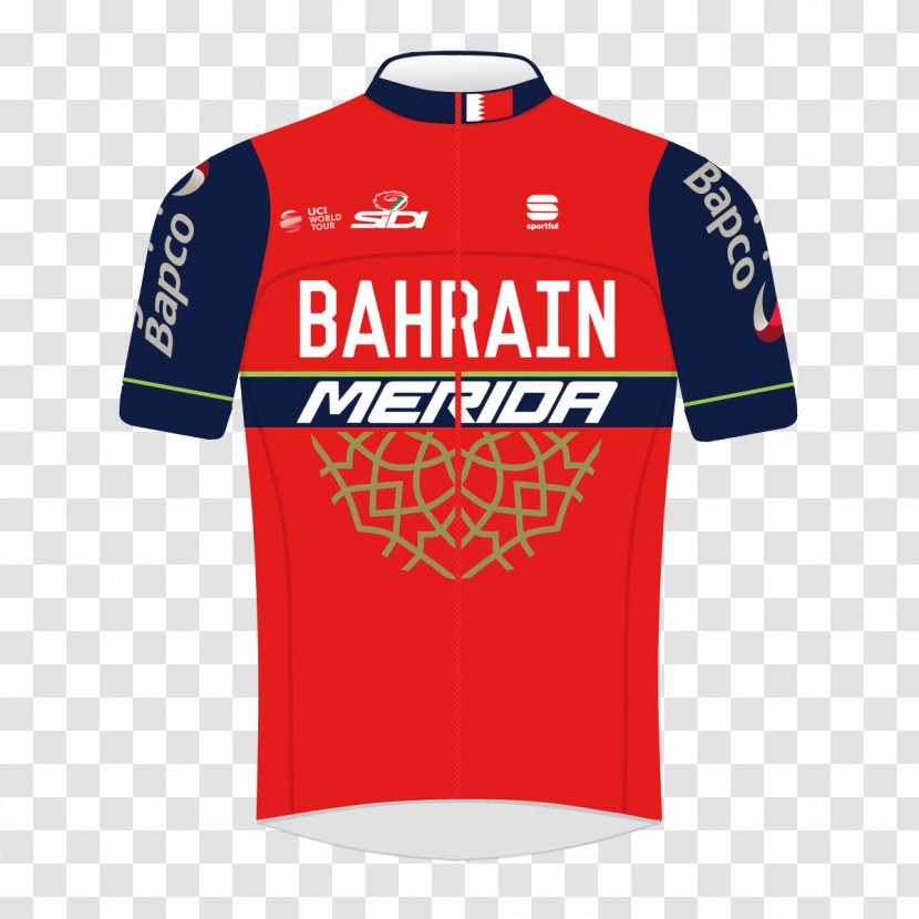 Bahrain-Merida Tour Down Under Of Guangxi De Suisse UCI World - Uniform - Professional Team Transparent PNG