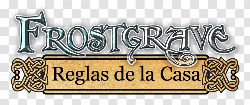 Frostgrave: Fantasy Wargames In The Frozen City Material Sculpey Logo - Label - House Rules Transparent PNG