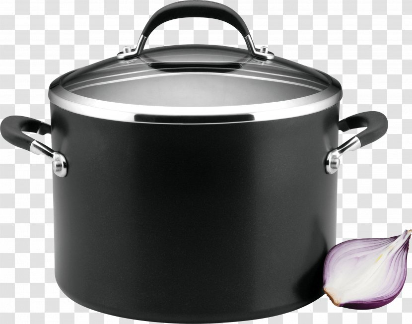 Stock Pot Cookware And Bakeware Non-stick Surface Lid Frying Pan - Non Stick - Cooking Transparent PNG