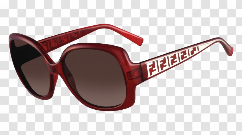 Eyewear Sunglasses Fendi Fashion - Sunglass Transparent PNG