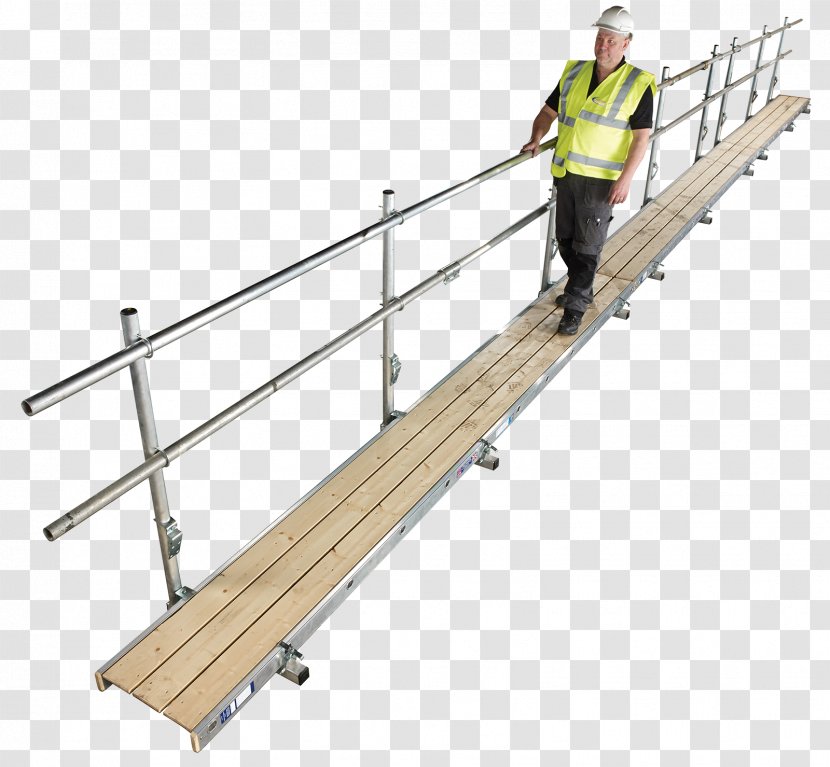 Ladder Cartoon - Zig Zag Access - Steel Walkway Transparent PNG
