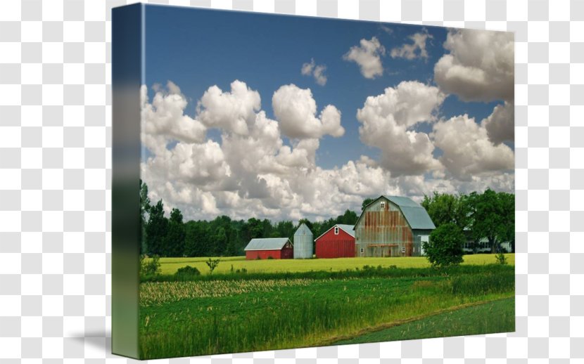 Farm Painting Rural Area Energy Sky Plc - Cloud Transparent PNG