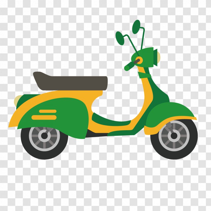 Scooter Car Motorcycle - Shutterstock Transparent PNG