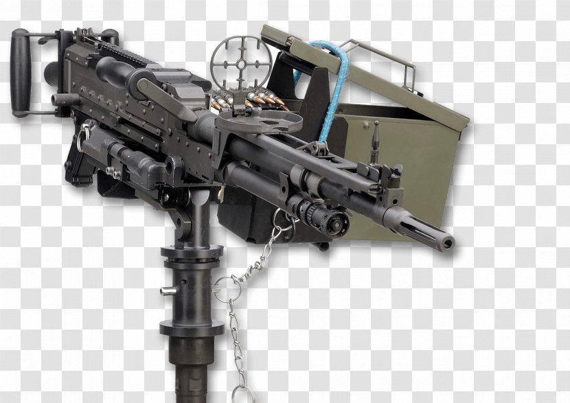 Weapon Firearm Machine Gun FN Herstal .50 BMG - Silhouette Transparent PNG