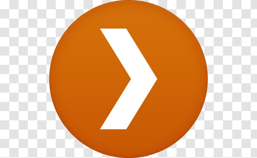 Symbol Orange Circle Font - Plex Transparent PNG