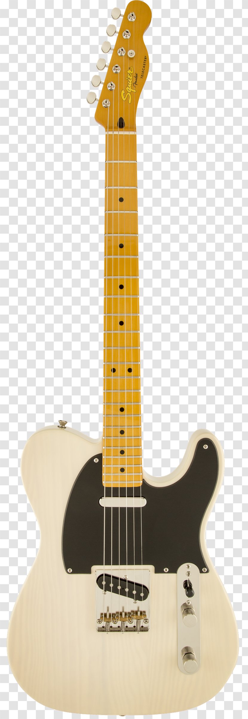 Fender Telecaster Deluxe Stratocaster Bullet Squier - 50's Transparent PNG