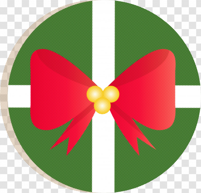 Christmas Gift Bow Transparent PNG