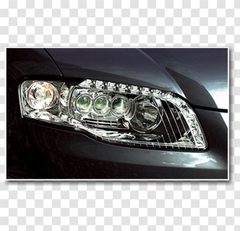Headlamp Car Light-emitting Diode Window - Automotive Exterior Transparent PNG