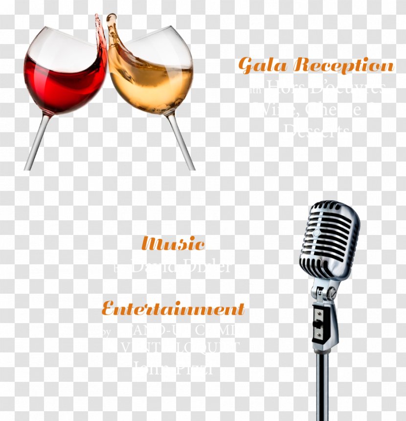 White Wine Red Rosé Glass - Audio Equipment - Bar Mizvah Transparent PNG