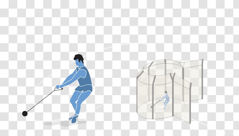 Ski Poles Material Shoulder - Blue - Martillo Transparent PNG