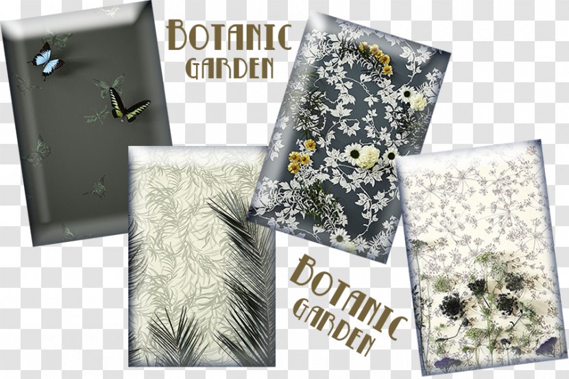 Flower Wallpaper - Box - Botanic Garden Transparent PNG