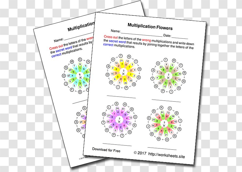 Multiplication Addition Subtraction Mathematics Number - Watercolor Transparent PNG