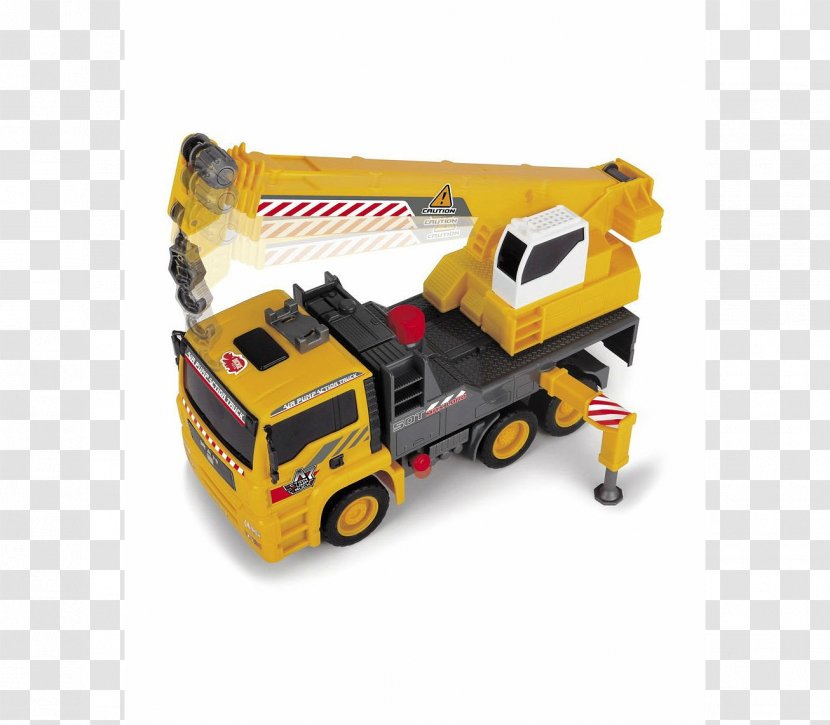 MAN Truck & Bus Mobile Crane Toy - Play Vehicle Transparent PNG