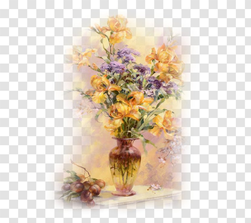 Floral Design Cut Flowers Vase Flower Bouquet - Still Life Transparent PNG