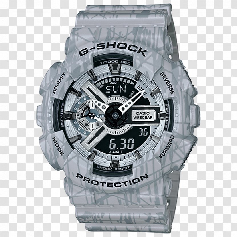 G-Shock GA100 Watch Casio Water Resistant Mark - Gshock Transparent PNG