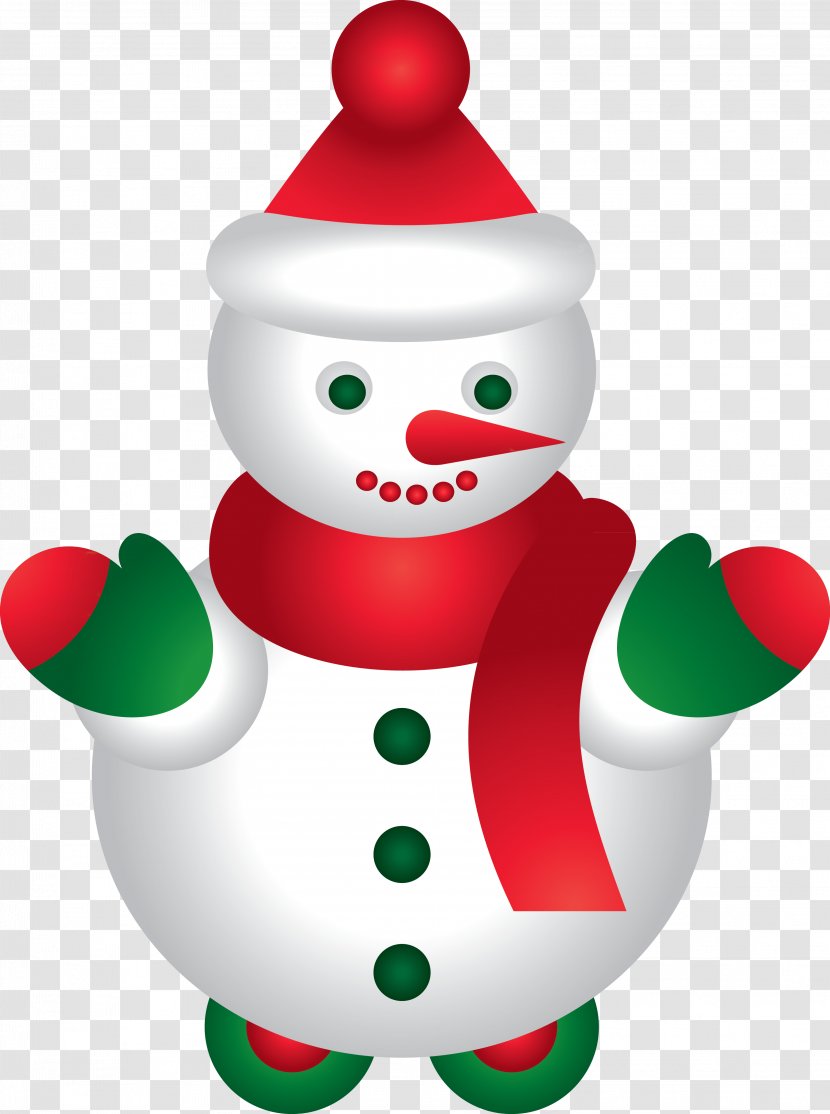 Snowman Emoticon Clip Art - Holiday Ornament Transparent PNG