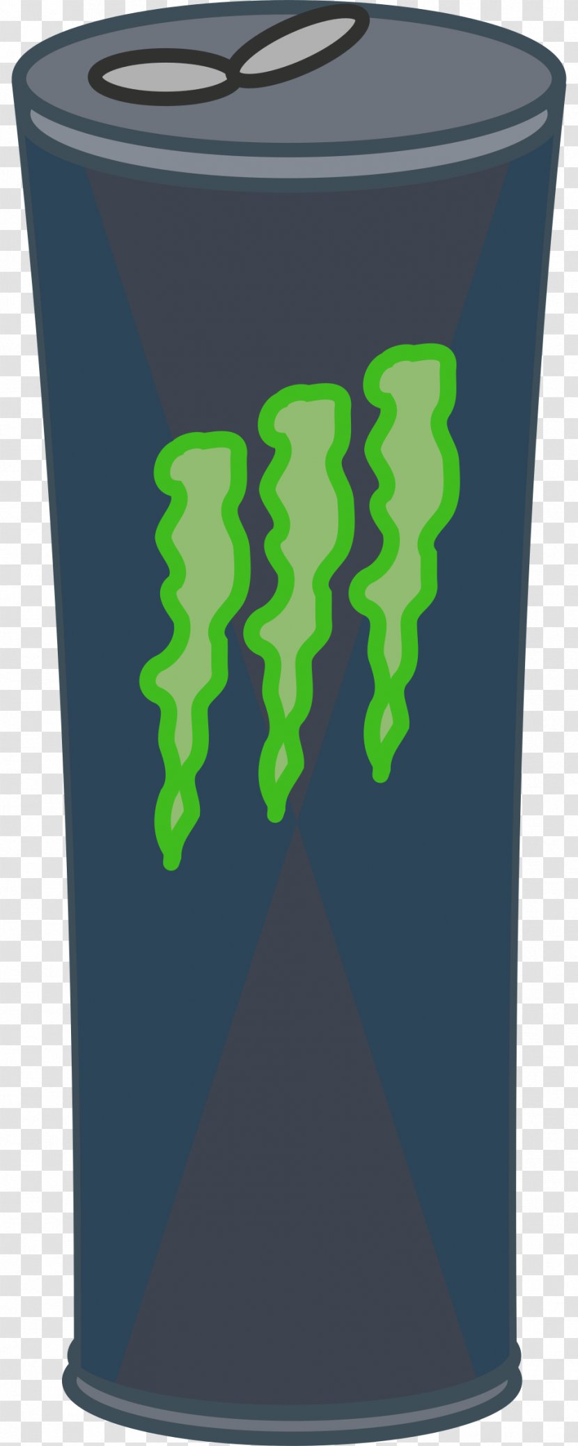 Energy Drink Monster Fizzy Drinks Beer Cocktail - Drinkware - Trash Can Transparent PNG