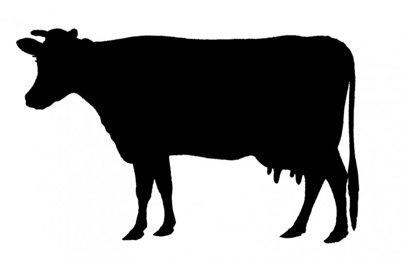 Soy Milk Almond Cattle Rice - Cow Goat Family - Animal Silhouettes Images Transparent PNG