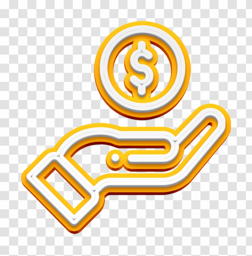 Payment Icon - Yellow - Logo Symbol Transparent PNG