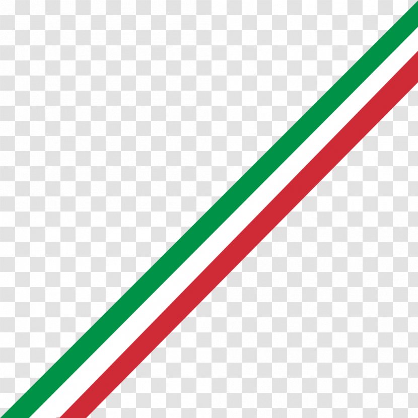 Flag Of Italy Italian Cuisine - Wikimedia Commons - Stripe Transparent PNG
