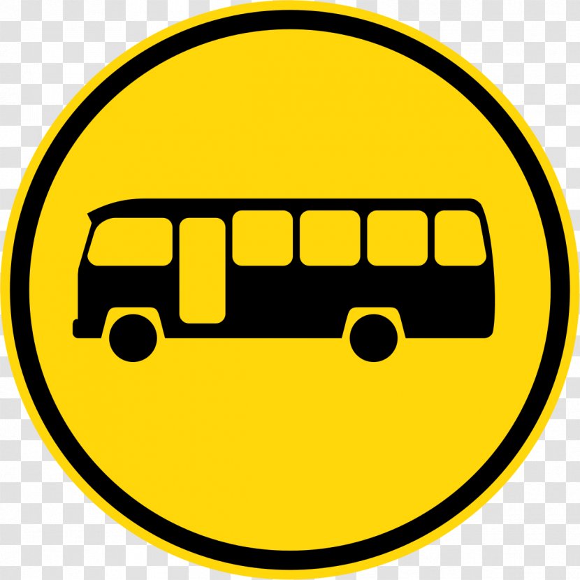 Midibus Botswana Traffic Sign Road - Emoticon - Bus Transparent PNG
