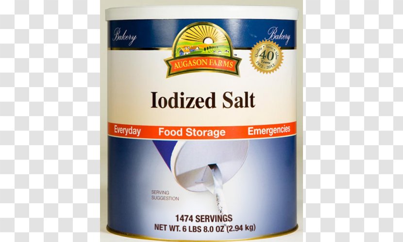 Iodised Salt Sodium Chloride Kosher Iodine - Sea Transparent PNG