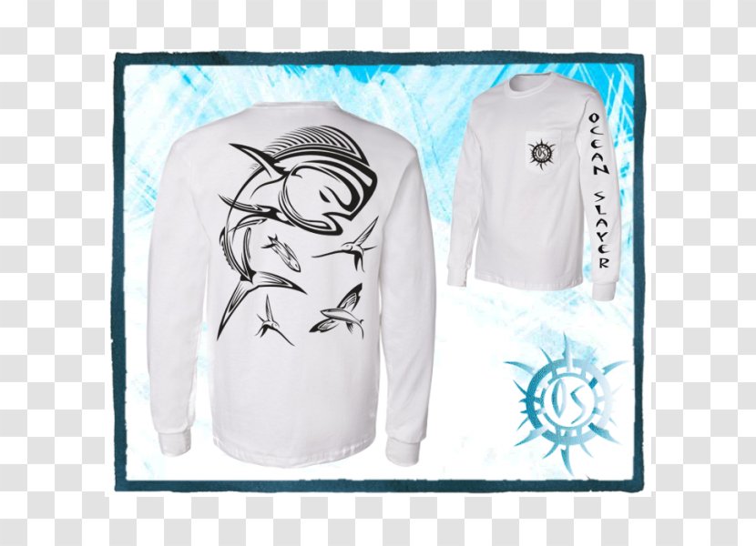 Long-sleeved T-shirt Spreadshirt - White Transparent PNG
