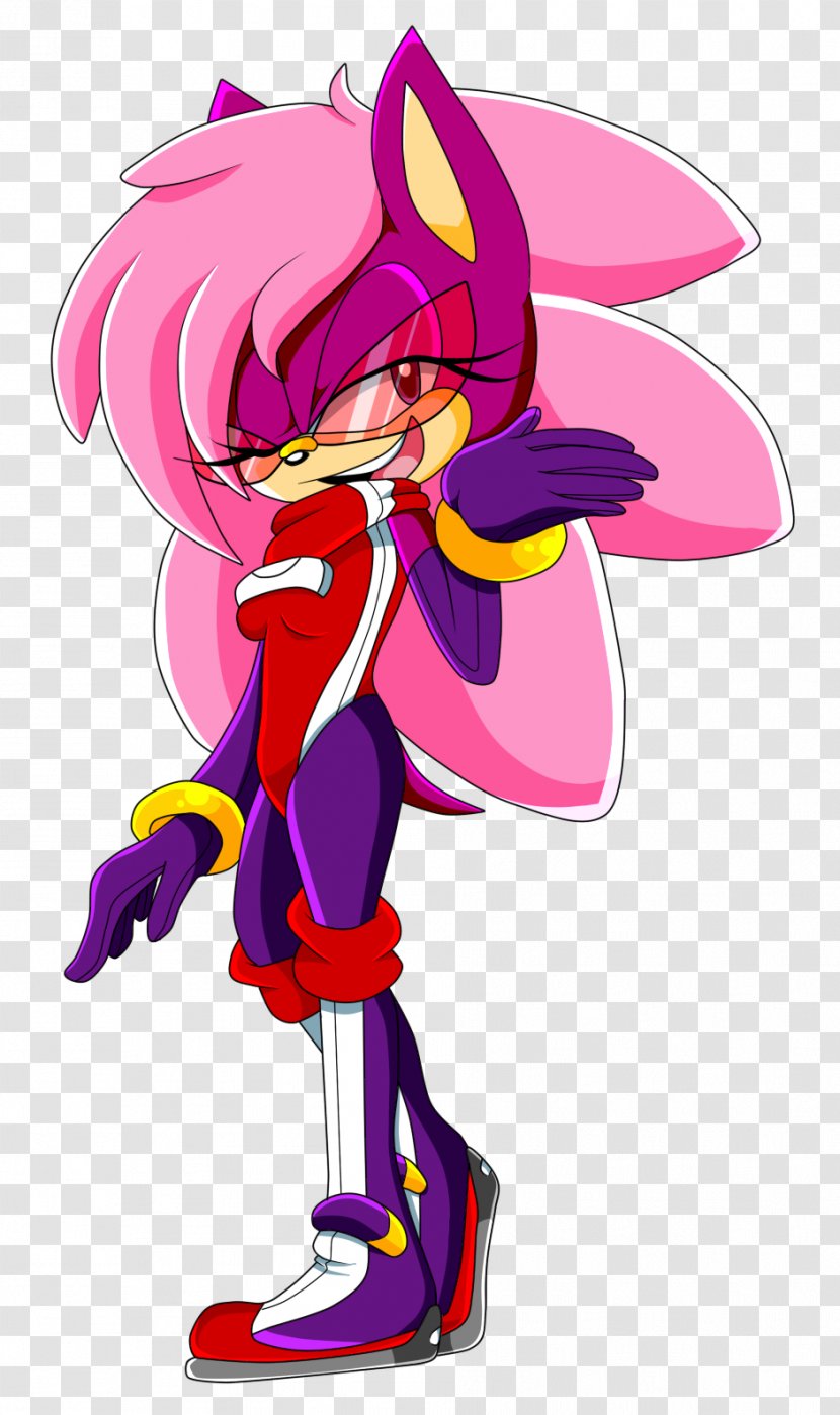 Sonic Riders Sonia The Hedgehog Knuckles Echidna Tails - Flower - Watercolor Transparent PNG