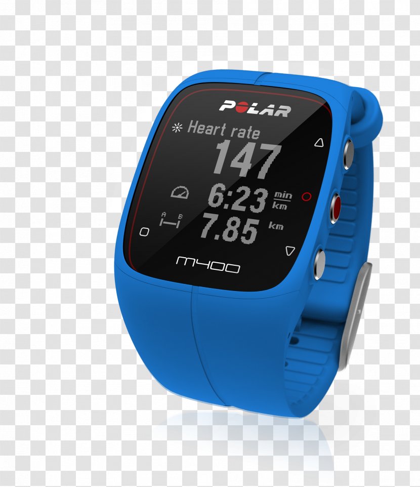 Heart Rate Monitor Polar Electro M400 Activity Tracker - Running - Bicycle Transparent PNG