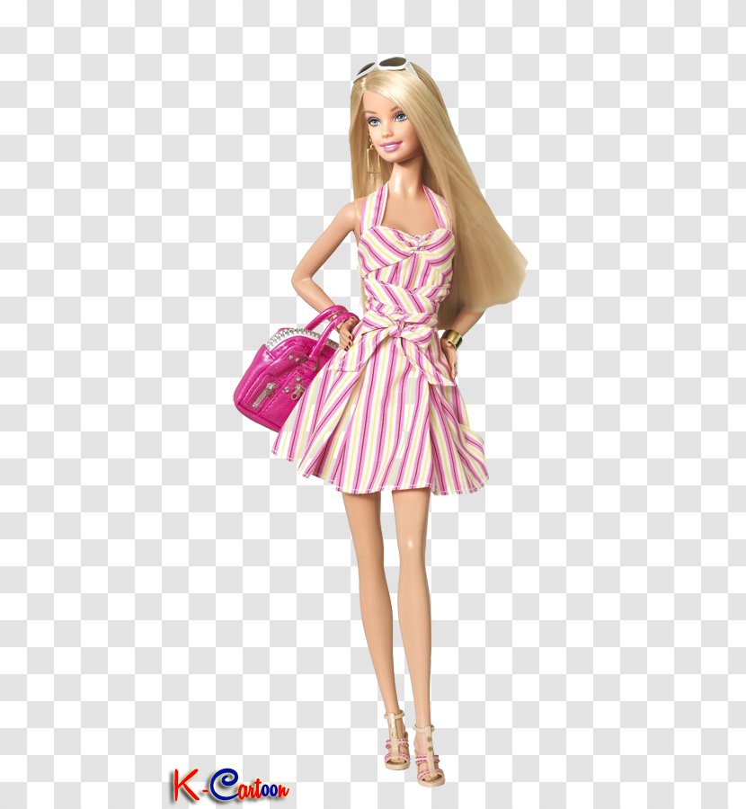 Barbie In The Pink Shoes Doll Clip Art - Tree Transparent PNG