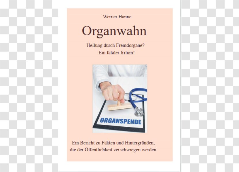 Product Finger Font - Organtransplantation Transparent PNG