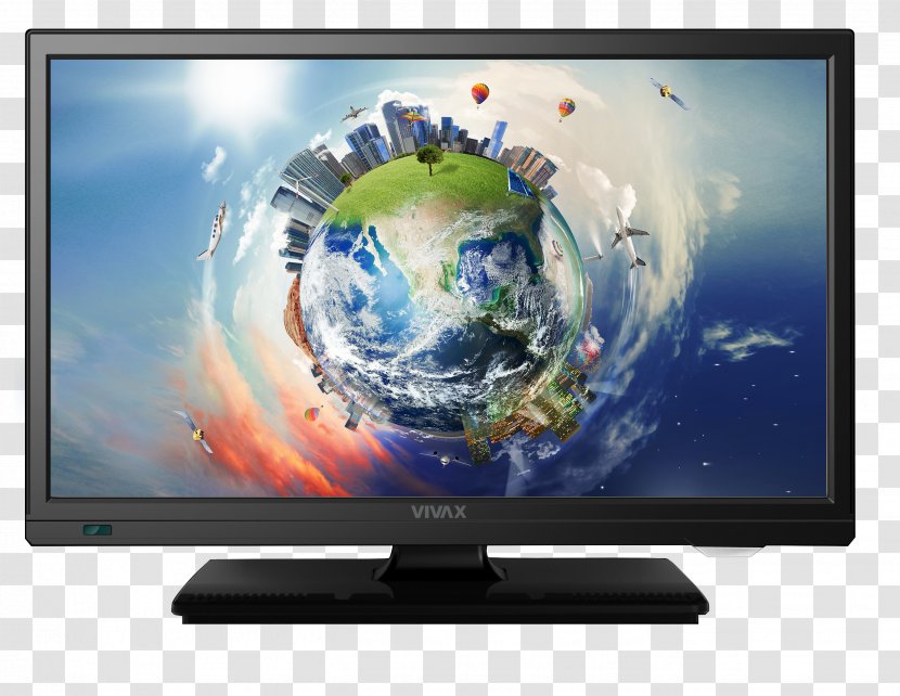 Stock Photography Royalty-free Earth - Flat Panel Display - Television LED Transparent PNG