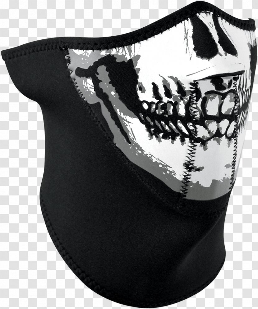 Mask Headgear Kerchief Skull Face - Heart Transparent PNG