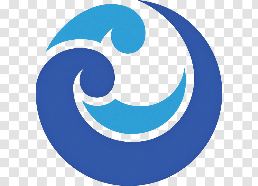 Blue Aqua Logo Circle Electric Blue Transparent PNG