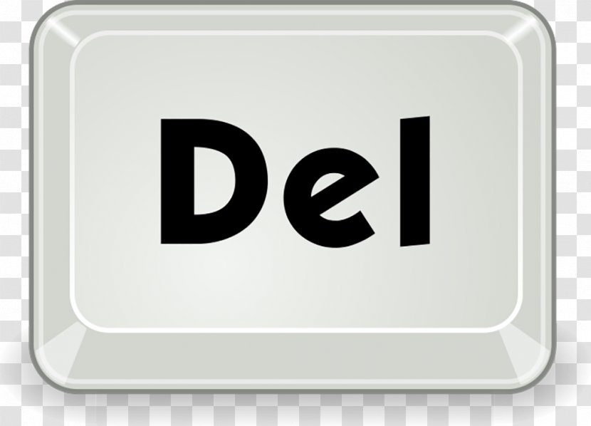 Computer Keyboard Delete Key Control-Alt-Delete Control Alt - Icon Transparent PNG