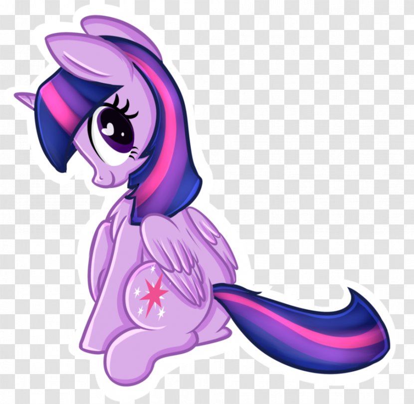 Twilight Sparkle Pony Derpy Hooves Winged Unicorn Character - Silhouette Transparent PNG