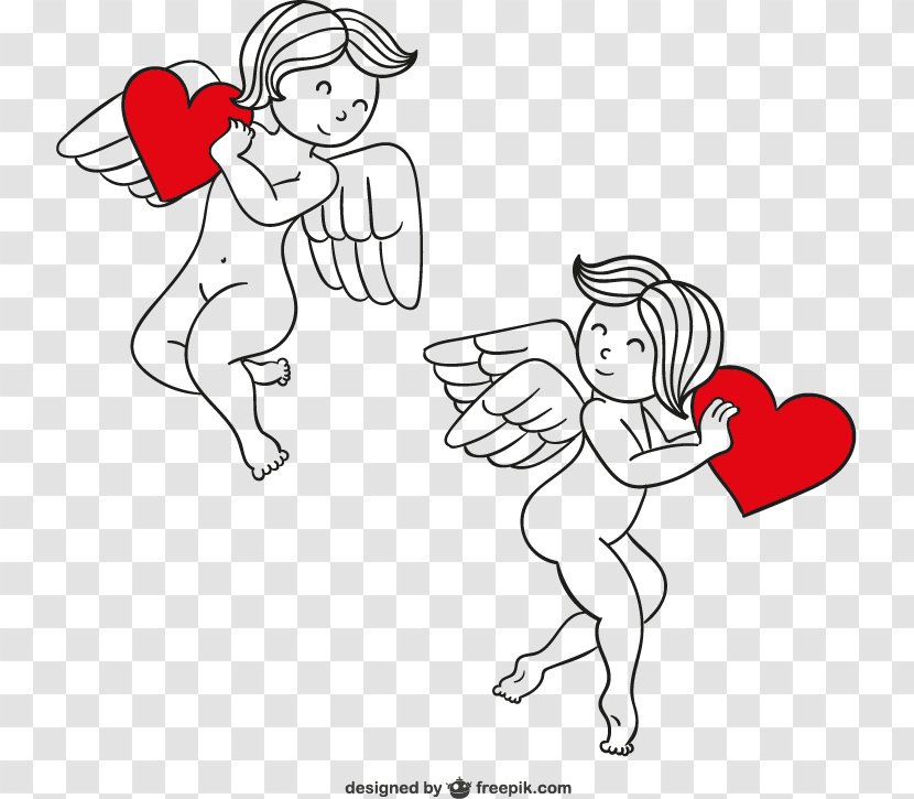 Cupid Dia Dos Namorados Download Clip Art - Cartoon - Valentine's Day Free Transparent PNG