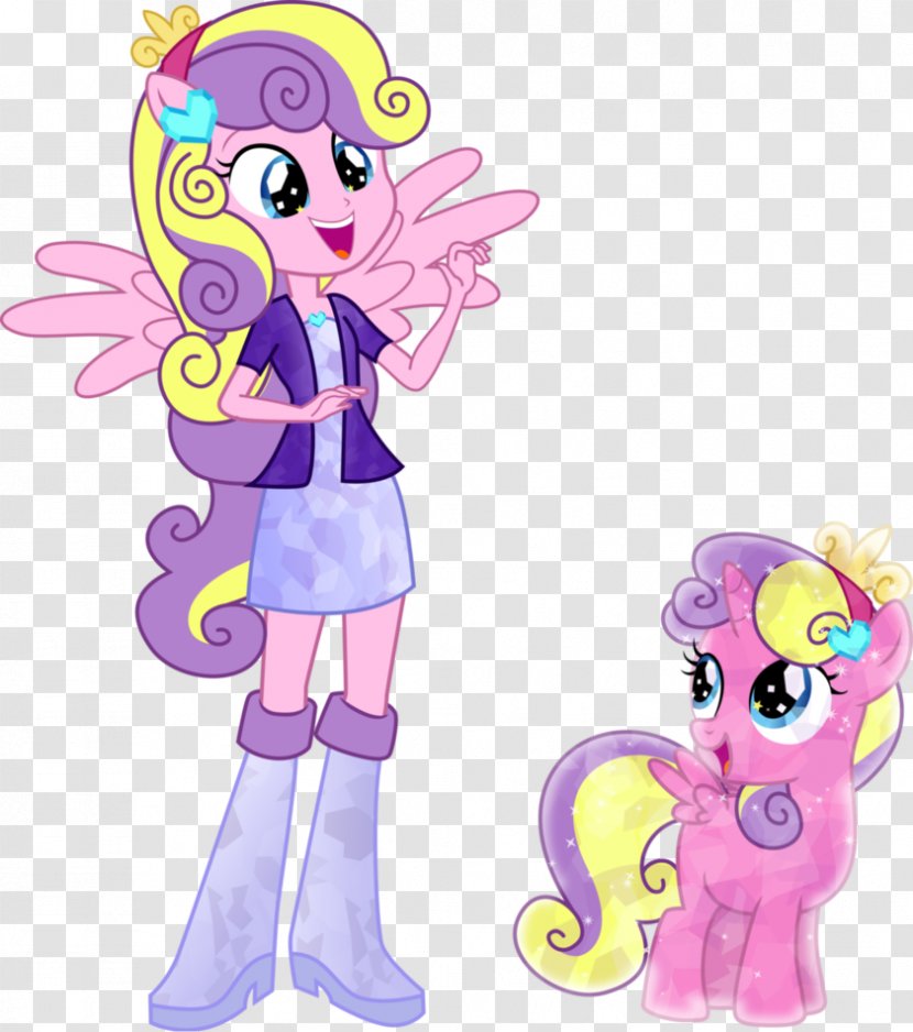 Princess Cadance Pinkie Pie Pony Rarity Applejack - Mammal - Crystal Box Transparent PNG
