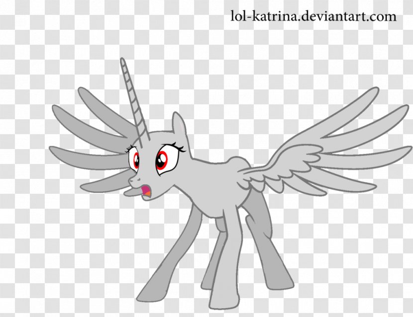Pony Winged Unicorn DeviantArt Image - Base Mlp Transparent PNG