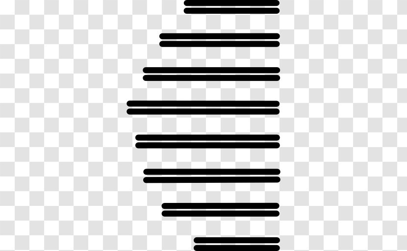 Stripes Vector - User Interface - Black And White Transparent PNG