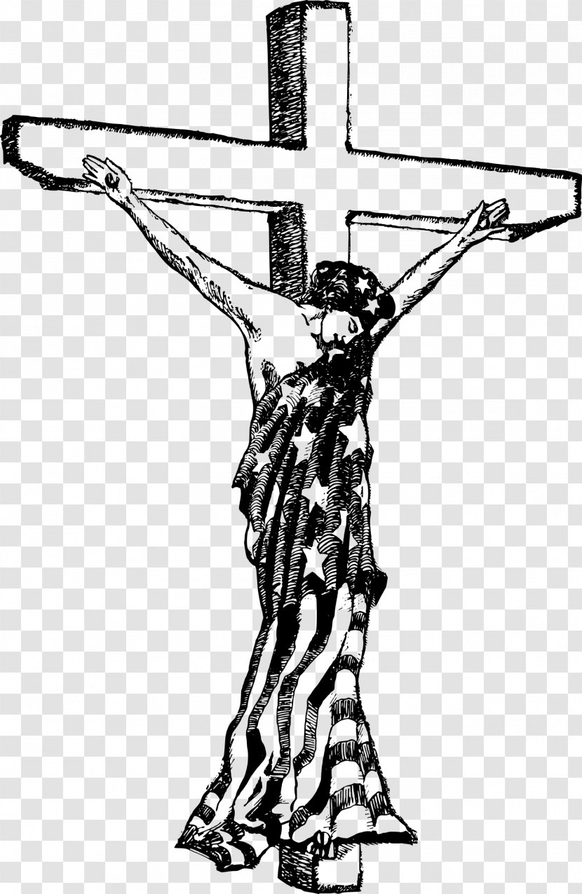 Statue Of Liberty Crucifixion Christian Cross - Neck - Jesus Christ Transparent PNG