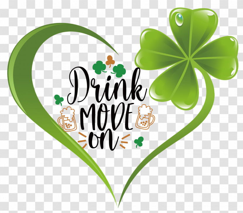 Drink Mode On St Patricks Day Saint Patrick Transparent PNG