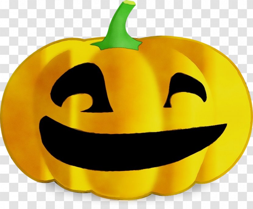 Happy Halloween Logo - Pumpkin - Food Nightshade Family Transparent PNG