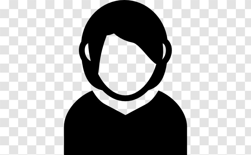 Avatar Person Download - Symbol - Black And White Transparent PNG