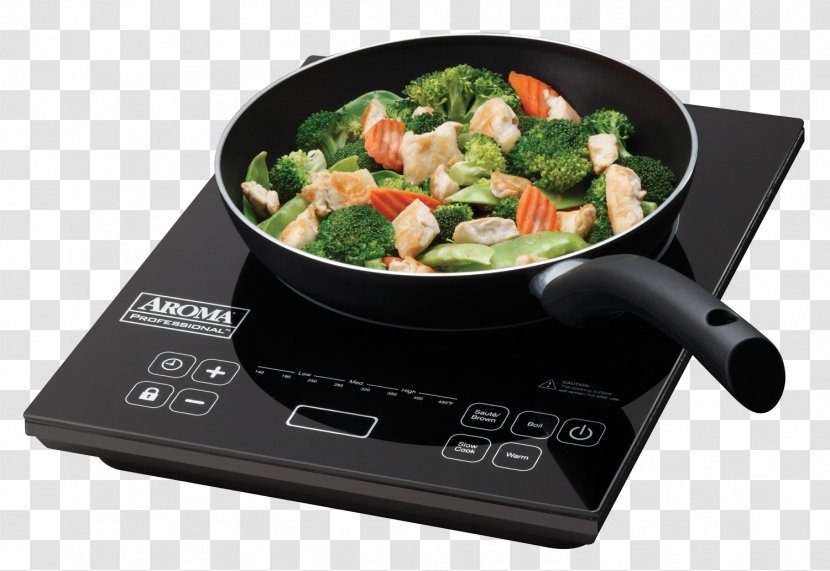 Induction Cooking Kitchen Stove Frying Pan Electric - Toaster Transparent PNG